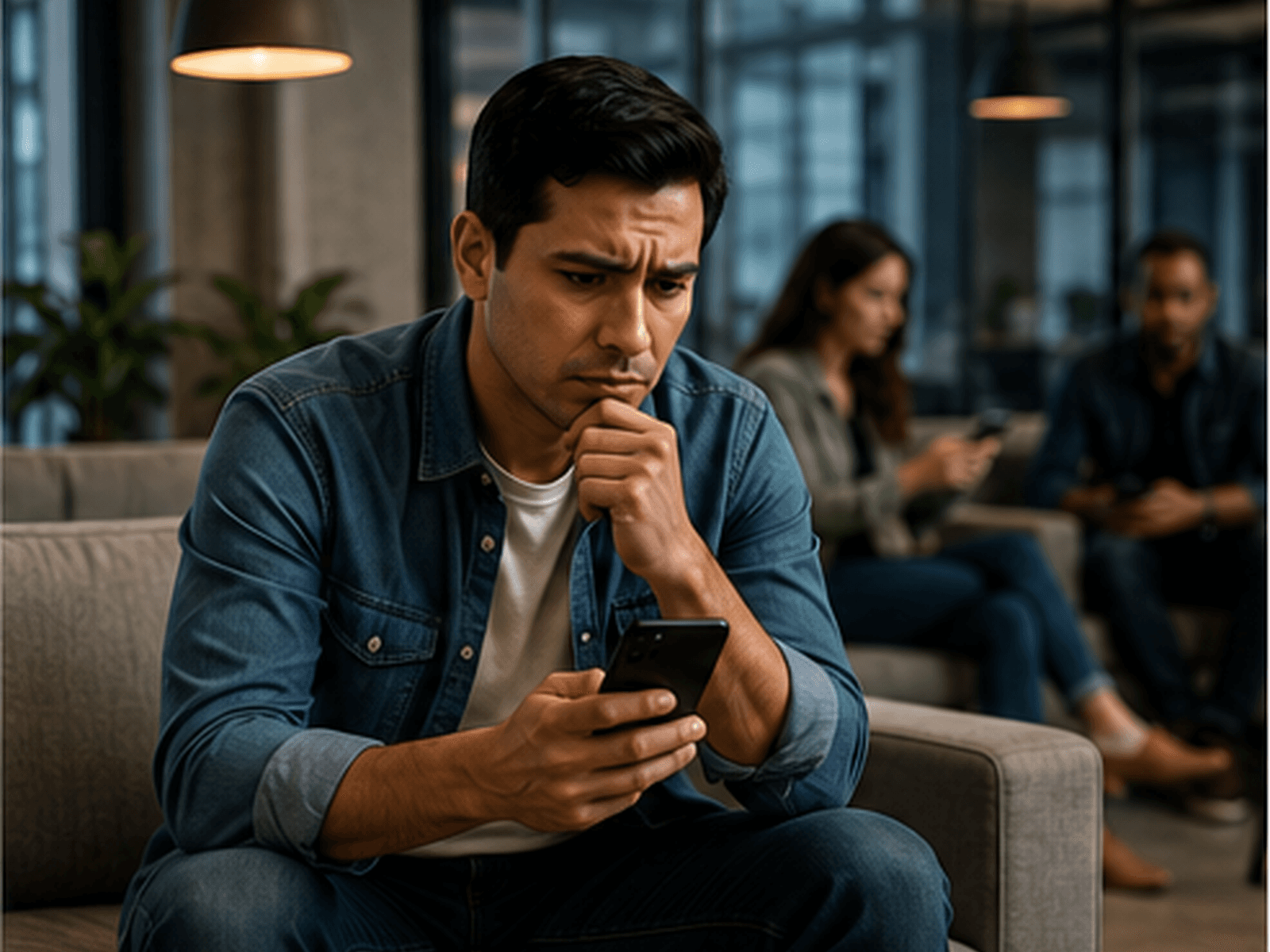 Un cliente cualquiera, Esperando respuesta
